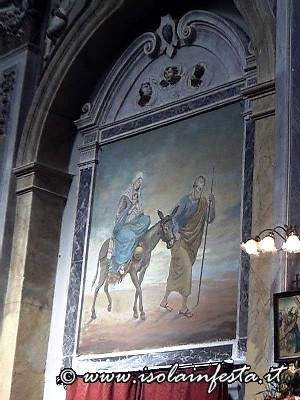 52_laffresco_che_si_trova_sul_muro_destro_della_chiesa_raffigurante_la_fuga_in_egitto